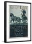 Germany XIth Olympiad Berlin 1936, Poster Depicts a Profile View of the 'Quadriga'-null-Framed Art Print