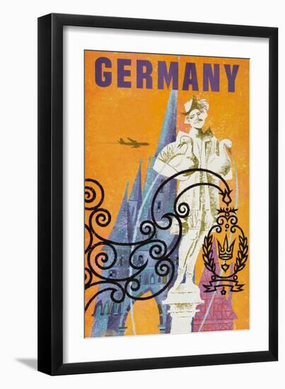 Germany-David Klein-Framed Art Print
