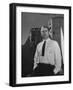 Germaqn Scientist Wernher Von Braun Posing for a Picture-null-Framed Photographic Print