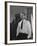 Germaqn Scientist Wernher Von Braun Posing for a Picture-null-Framed Photographic Print