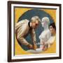 Gerome and Tanagra-Jean Leon Gerome-Framed Giclee Print