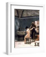 Gerome: The Bath, 1880-Jean Leon Gerome-Framed Premium Giclee Print