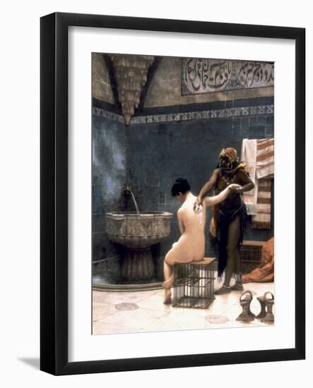 Gerome: The Bath, 1880-Jean Leon Gerome-Framed Giclee Print