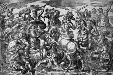 Battle of the Lapiths and Centaurs, C.1600-Geronima Cagnaccia Parasole-Framed Giclee Print