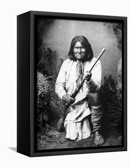 Geronimo (1829-1909)-null-Framed Stretched Canvas