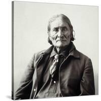 Geronimo (1829-1909)-Adolph F^ Muhr-Stretched Canvas