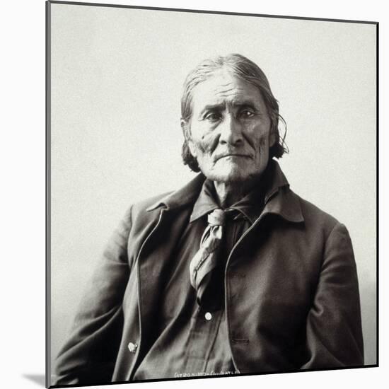 Geronimo (1829-1909)-Adolph F^ Muhr-Mounted Premium Photographic Print
