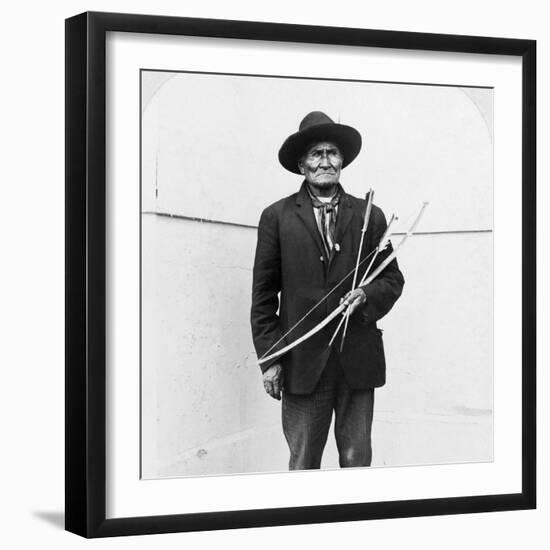 Geronimo (1829-1909)-William Herman Rau-Framed Premium Photographic Print