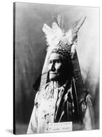 Geronimo (1829-1909)-Warren Mack Oliver-Stretched Canvas
