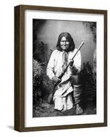 Geronimo (1829-1909)-null-Framed Photographic Print