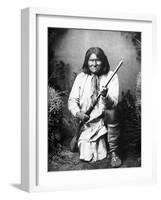 Geronimo (1829-1909)-null-Framed Photographic Print