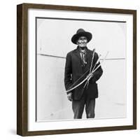 Geronimo (1829-1909)-William Herman Rau-Framed Photographic Print