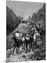 Geronimo and His Band Returning from a Raid into Mexico-Frederic Remington-Mounted Giclee Print