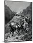Geronimo and His Band Returning from a Raid into Mexico-Frederic Remington-Mounted Giclee Print