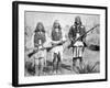 Geronimo and Three of His Apache Warriors, 1886-null-Framed Photographic Print