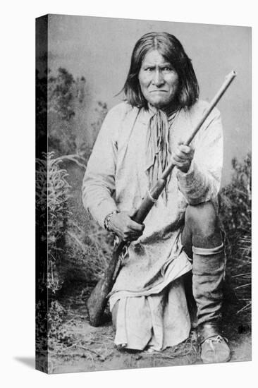 Geronimo, Apache Indian War Chief-Science Source-Stretched Canvas