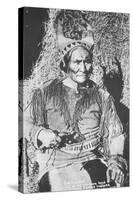 Geronimo, Apache Indian War Chief-Science Source-Stretched Canvas