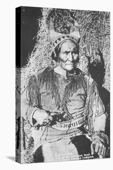 Geronimo, Apache Indian War Chief-Science Source-Stretched Canvas