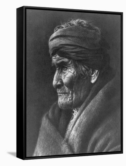 Geronimo, Apache Indian War Chief-Science Source-Framed Stretched Canvas