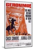 Geronimo!, Chuck Connors, 1962-null-Mounted Art Print