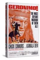 Geronimo!, Chuck Connors, 1962-null-Stretched Canvas