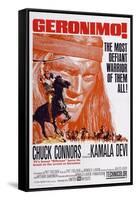 Geronimo!, Chuck Connors, 1962-null-Framed Stretched Canvas