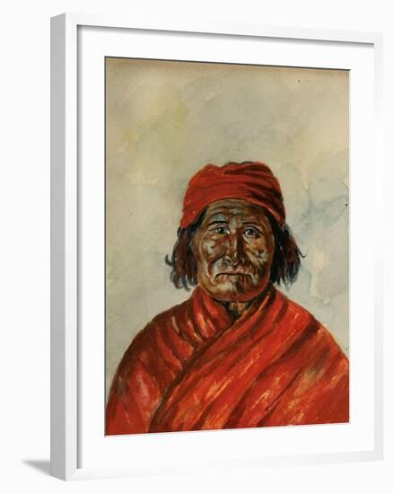 Geronimo-W.J. Ryan-Framed Giclee Print