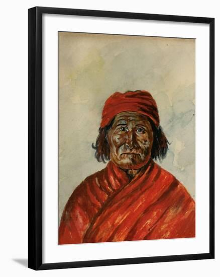 Geronimo-W.J. Ryan-Framed Giclee Print