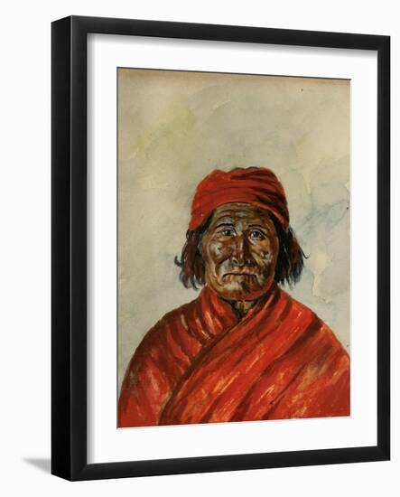 Geronimo-W.J. Ryan-Framed Giclee Print