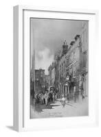 Gerrard Street, London, 1901-Herbert Railton-Framed Art Print