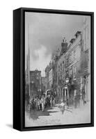 Gerrard Street, London, 1901-Herbert Railton-Framed Stretched Canvas