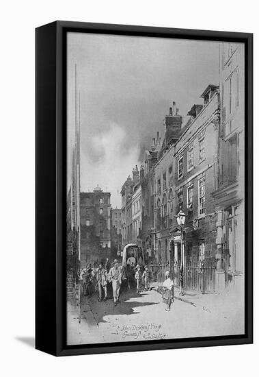 Gerrard Street, London, 1901-Herbert Railton-Framed Stretched Canvas