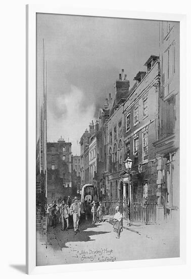 Gerrard Street, London, 1901-Herbert Railton-Framed Art Print