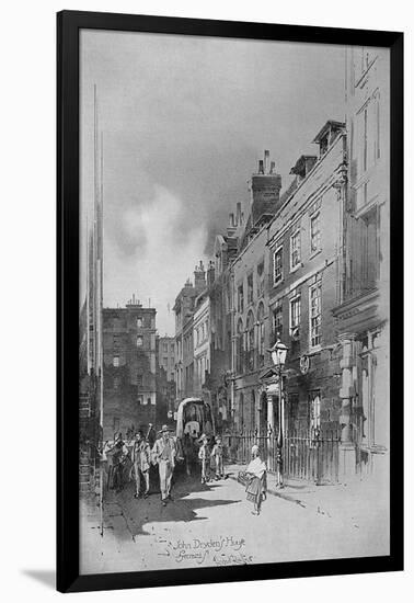 Gerrard Street, London, 1901-Herbert Railton-Framed Art Print