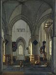 Main Gate to Egmond Castle-Gerrit Adriaensz Berckheyde-Art Print