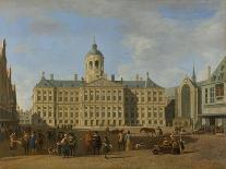 View the Waag at the Spaarne in Haarlem-Gerrit Adriaensz Berckheyde-Art Print