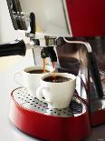 Espresso Running into Espresso Cups-Gerrit Buntrock-Photographic Print