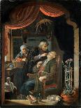 Portrait of the Artist at His Easel in His Studio-Gerrit Dou-Giclee Print