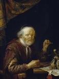 Dentist Examining the Tooth of an Old Man-Gerrit Dou-Giclee Print