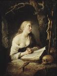 Girl with an Oil Lamp at a Window, 1645-75-Gerrit or Gerard Dou-Giclee Print