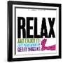 Gerry Wiggins - Relax and Enjoy It!-null-Framed Art Print