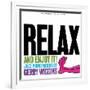 Gerry Wiggins - Relax and Enjoy It!-null-Framed Art Print