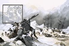 Skirmishes in the Snow-Gerry Wood-Giclee Print