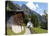 Gerstruben Near Oberstdorf and Mount Hoefats, Allgau, Bavaria, Germany, Europe-Hans Peter Merten-Stretched Canvas