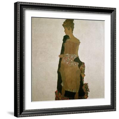 Famous artists art prints. Giclee Print Poster Portrait of Gerti Schiele Egon Schiele 1909