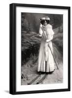 Gertie Millar (1879-195), English Actress, 1906-Foulsham and Banfield-Framed Photographic Print