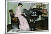 Gertie Millar, British Actress and Singer, Playing the Piano, C1890-1909-null-Mounted Giclee Print
