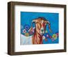 Gertie-Kathryn Wronski-Framed Art Print