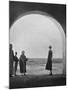 Gertrude Bell Looking Out into the Desert - Iraq-null-Mounted Photographic Print