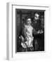 Gertrude Bell with Her Father, Sir Hugh Bell-null-Framed Art Print